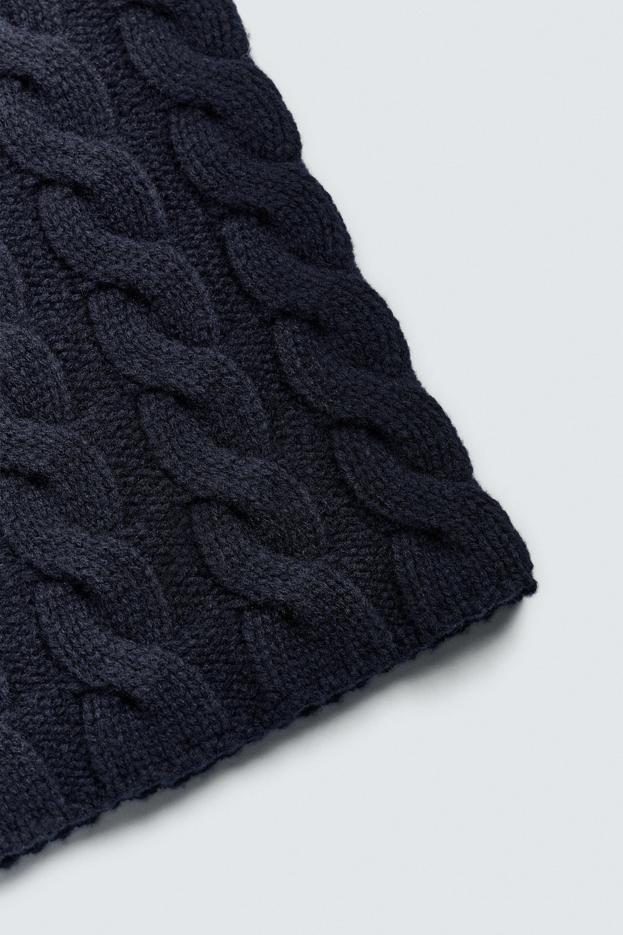 100% WOOL BRAID BALACLAVA